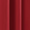 52 x 108 inch Solid Red Thermal Blackout Curtain Panels - Set of 2