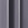 52 x 102 inch Solid GreyThermal Blackout Curtain Panels - Set of 2